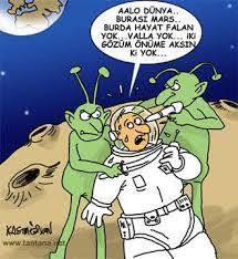 Aniden karşınıza bir Uzay aracı ve uzaylı çıksa ne yaparsınız?