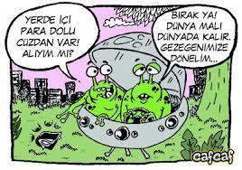 Aniden karşınıza bir Uzay aracı ve uzaylı çıksa ne yaparsınız?