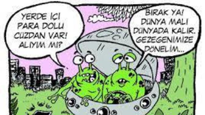 Aniden karşınıza bir Uzay aracı ve uzaylı çıksa ne yaparsınız?