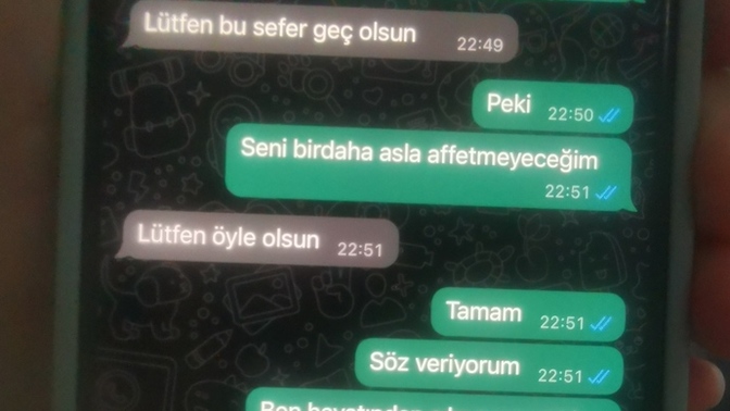 1 buçuk ay geçmiş. Sizce böyle biri pişman olmaz mı artık?