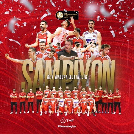 İzlediniz mi voleybol maçını filenin efeleri altın lig şampiyonu oldu tebrikler?