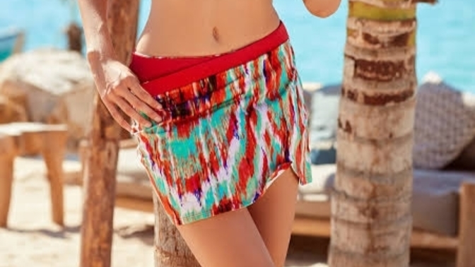 Etekli bikini demode mi duruyor?