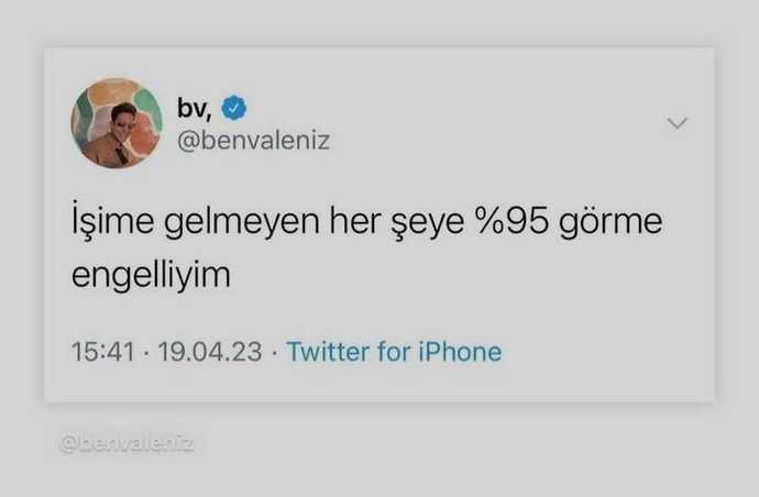 İşinize gelmeyen şeyleri görür müsünüz?