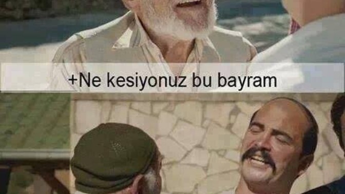 Ne kesiyorsunuz bu bayram 🐑😂 ?