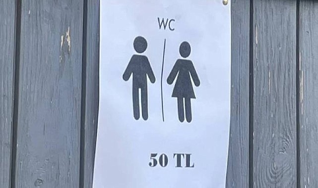 Çeşmede tuvalet ücreti 50 lira oldu, bu etik mi?