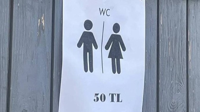 Çeşme'de tuvalet ücreti 50 lira oldu, bu etik mi?