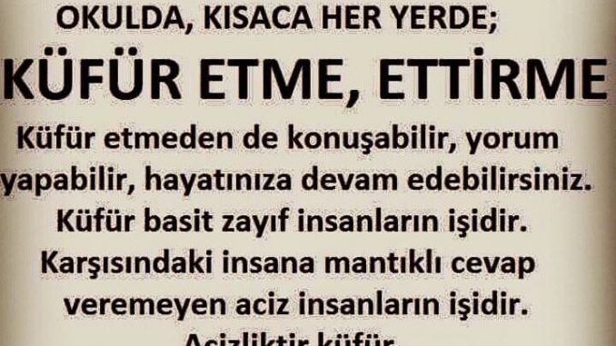Nasıl insanlar küfürlü konuşur?