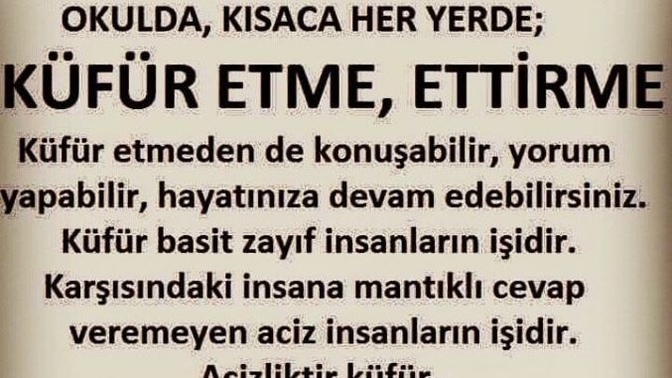 Nasıl insanlar küfürlü konuşur?