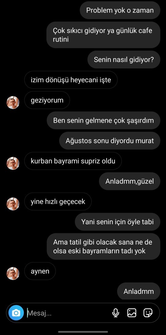 Sohbet tıkandı gitmiyor, sizce zorla mı konuşuyor?