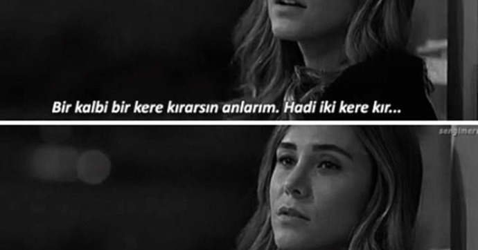 Derler ki, Körebe oynamak gibiydi aşk, Hepimiz kördük, ebemizi gördük.  Peki sizde aşktan yana ebesini görenlerden misiniz?