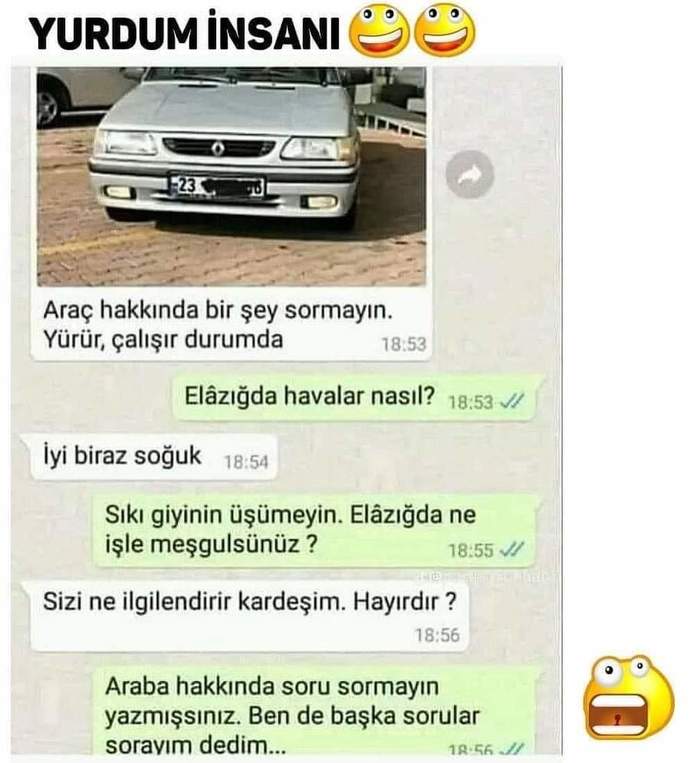 Yurdum insanı diyeceğiniz nelerle karşılaştınız?