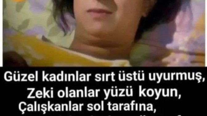 Mikemmel miyiz ne? Siz nasıl uyursunuz?