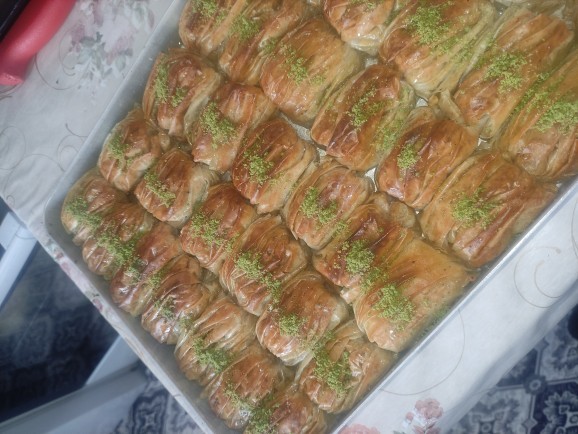Bayram için yaptığım tatlı nasıl olmuş?