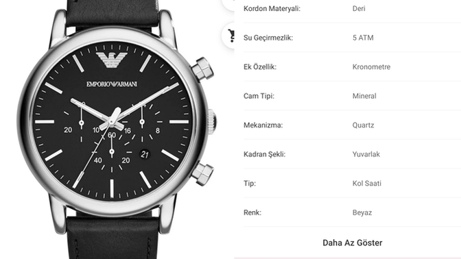 Nişanlıma düğün hediyesi olarak bu saati almak istiyorum, nasıl?
