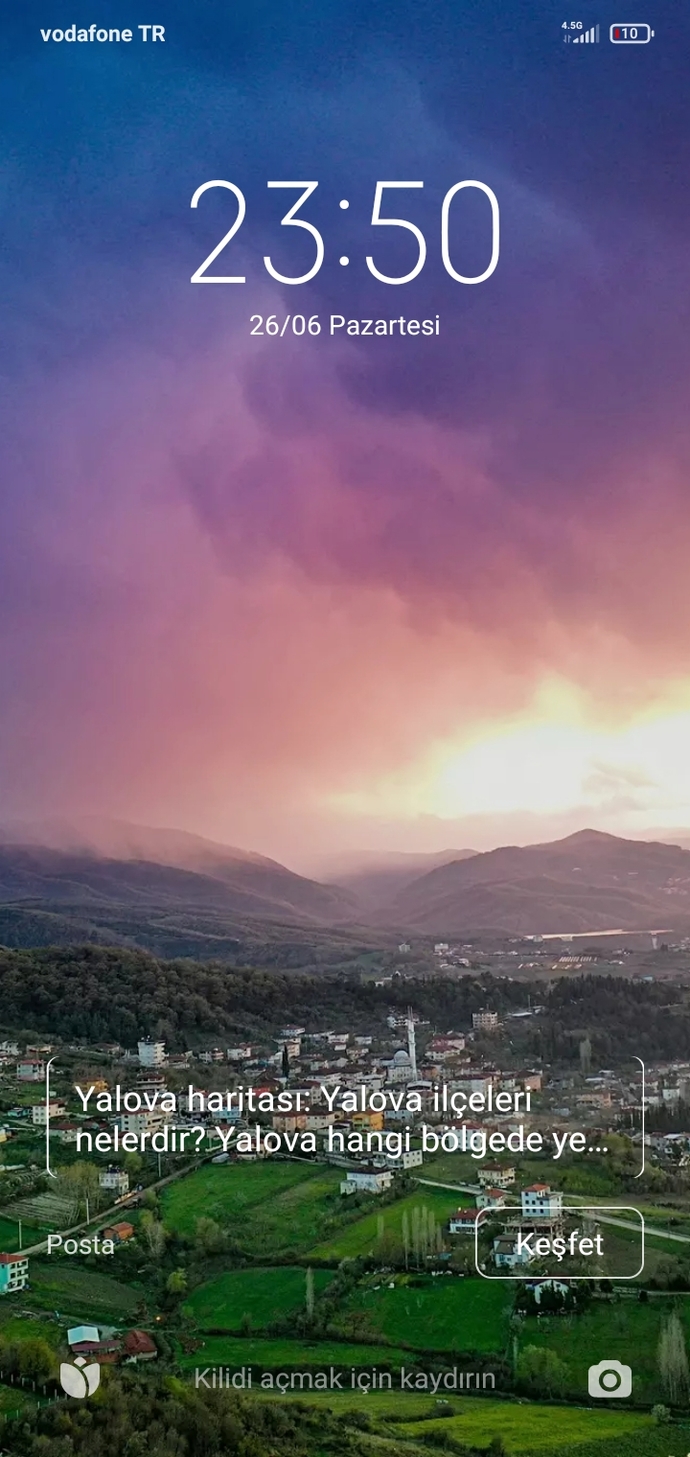 Son olarak neyin fotoğrafını çektiniz?