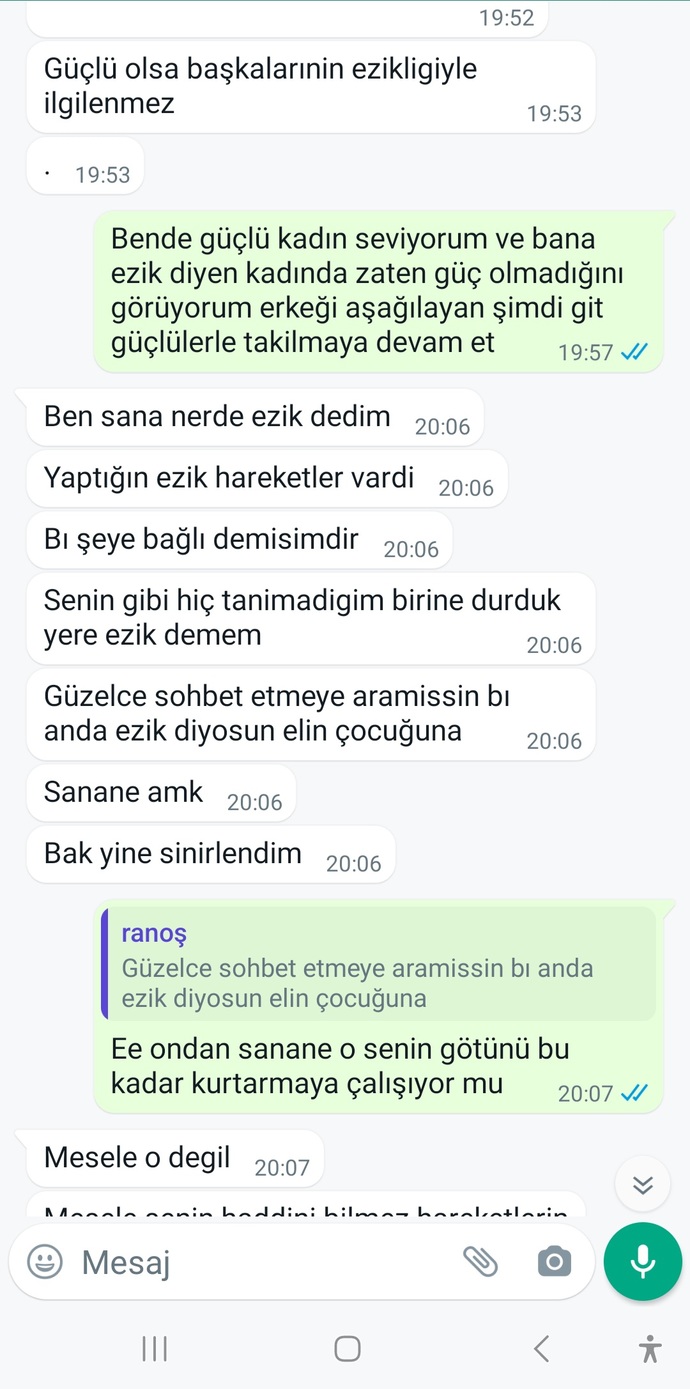 Arkadaşını sevgilisine savunan kızdan olur mu?