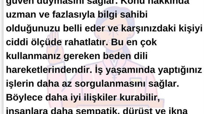 Konuşurken avuç içlerinizi gösterir misiniz? Beden dilinize dikkat ediyor musunuz?