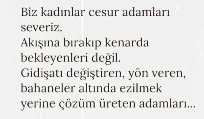 Biz kadınlar nasıl adamları seviyoruz sizce?