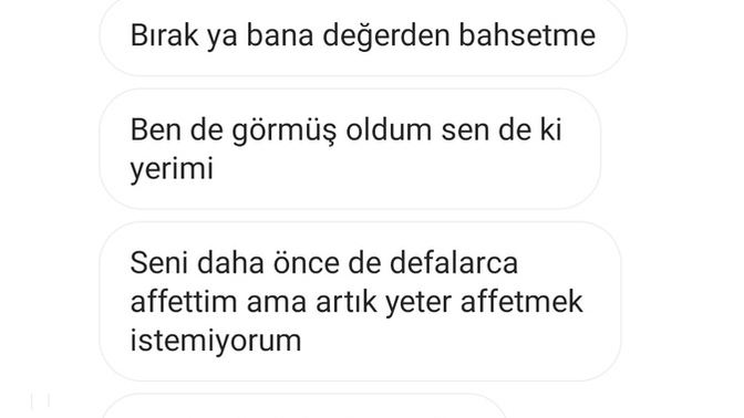 Barışmak için af diledim, affetmedi. Ben gurursuz muyum?