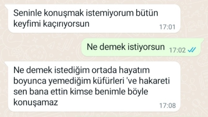 Sizce sevgilim ayrılmak mı istiyor?