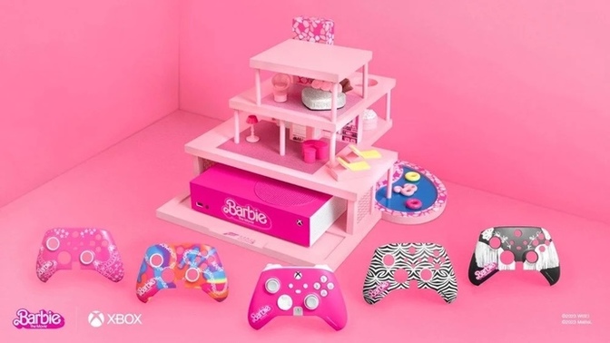 Barbie temalı konsol almaya var mısın?