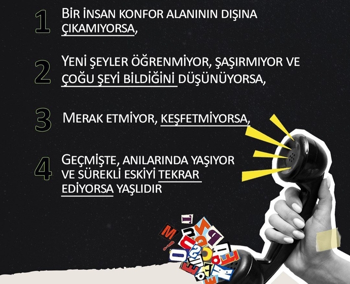 Siz yaşlılık tanımını nasıl yaparsınız? Kimler kendini yaşlı görüyor?