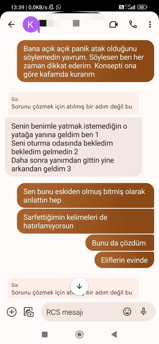 Neden hep terk ediliyorum?