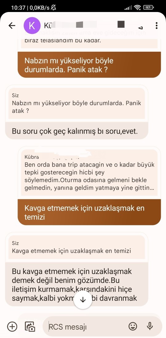 Bi zaman sonra neyi geç ve çok iyi anladın?