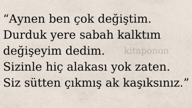 Siz, sütten çıkma ak kaşık mısınız?