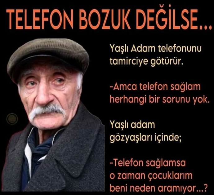 Bayramda babanız ve annenizi arıyor musunuz?