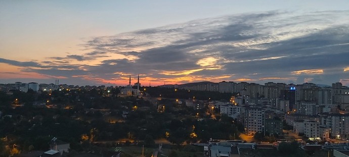 Şu anki manzaranızda neler var?