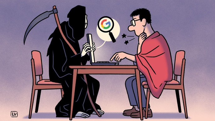 Hasta olunca hiç internetten araştırma yaptınız mı?
