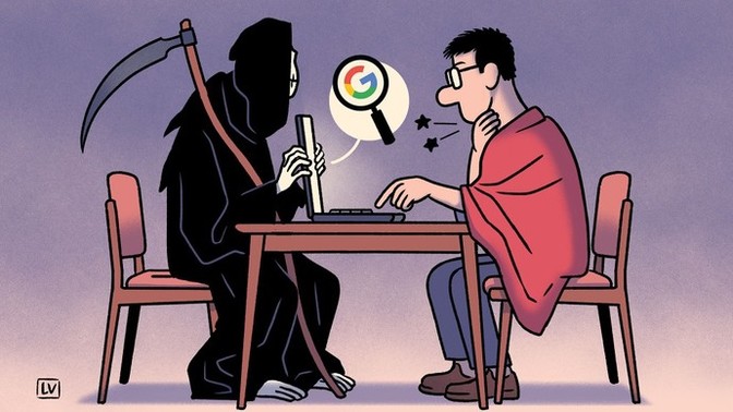 Hasta olunca hiç internetten araştırma yaptınız mı?