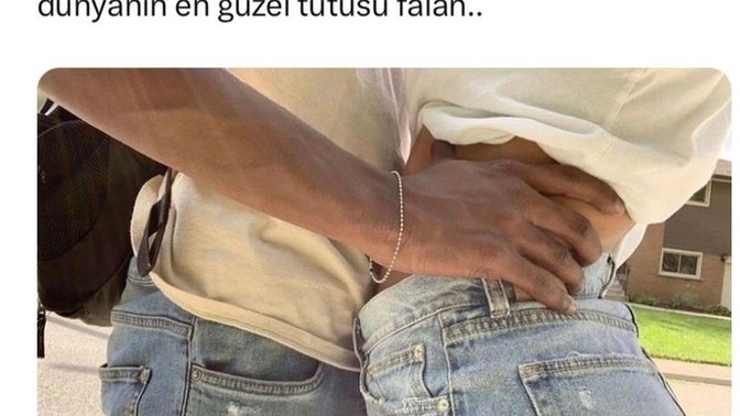 Tatlı bir tutuş değil mi?