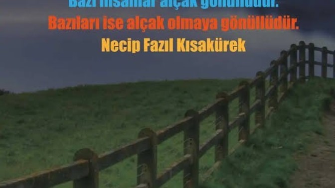 Çevrenizdeki insanlar için en uygun bulduğunuz söz hangisi?