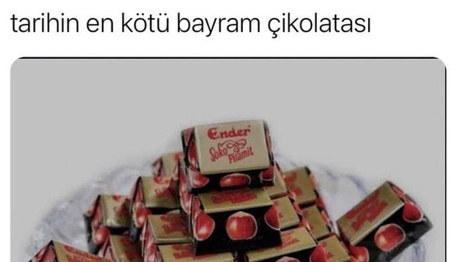 Sizce en kötü bayram çikolatası hangisi?