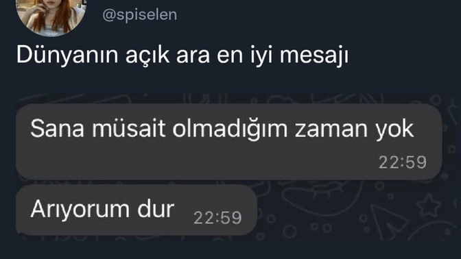 Nasıl bir mesaj almak sizi mutlu eder?