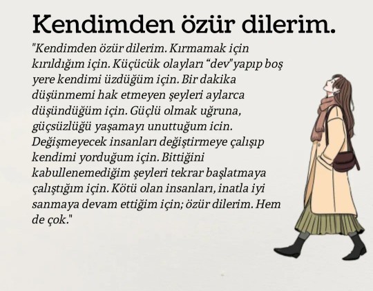 Kendinden özür dilemen gereken bir olay yaşadınız mı?