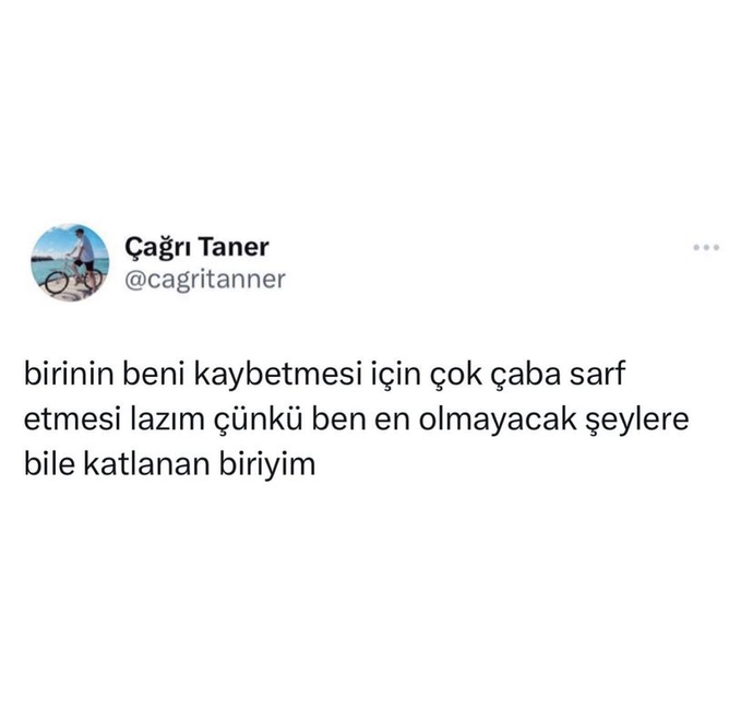 Birinin sizi kaybetmesi kolay mı?