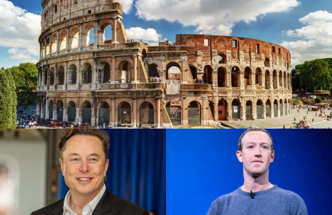 İtalya, Elon Musk ve Mark Zuckerbergin kafes dövüşü için Kolezyumu açabilirmiş. Bunlar kafes dövüşünde ciddi mi?