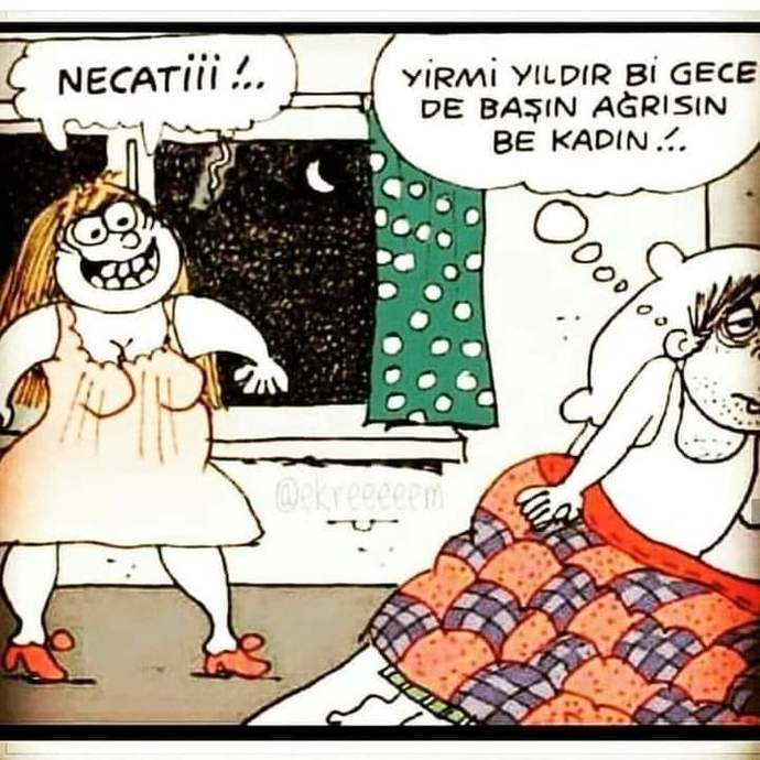 Başı ağrımayan kadın var mıdır?