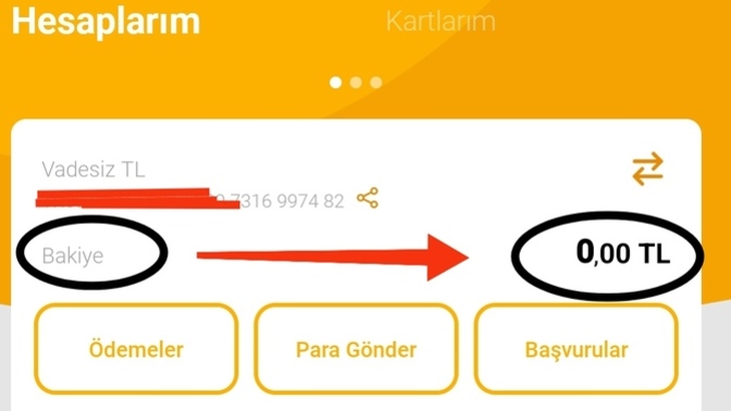 Hesabı benim gibi boş olan var mı?