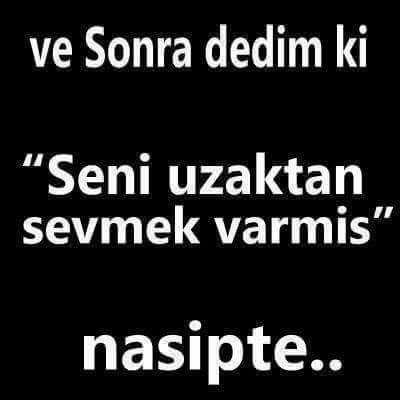 her şey nasipte varmış 😌