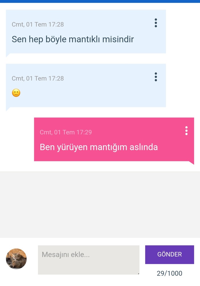 Kendini nasıl tanımlarsın?