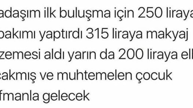 Beklediğiniz an geldi!! İlk buluşmanız bugün ve nerde olsun istersiniz?