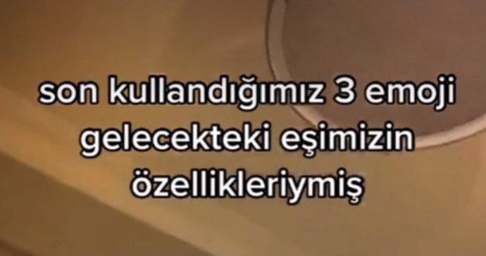 Son kullandığın 3 emoji gelecekteki eşinin özelliğiymiş. Sen de hangi emojiler çıktı?