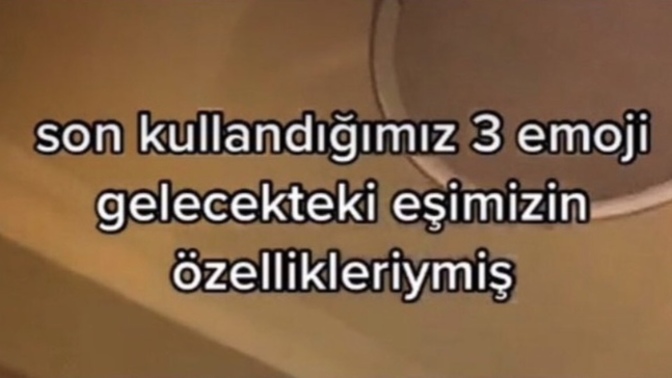 Son kullandığın 3 emoji gelecekteki eşinin özelliğiymiş. Sen de hangi emojiler çıktı?