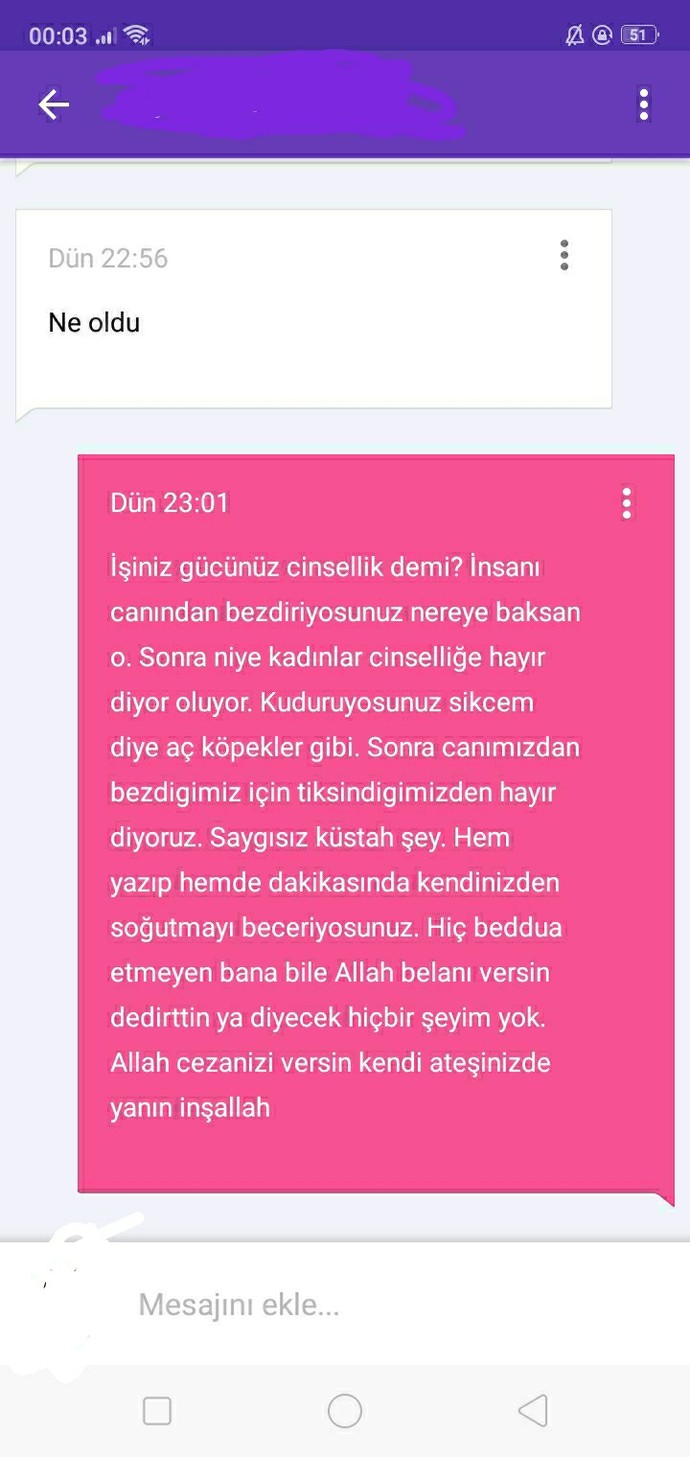 Erkeklere diyorum şans vermeyince neden konuşmuyosun demeyin, sebepler bunlar. Ne diyorsunuz?