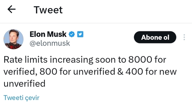 Twitter'a yeni getirilen sınır hakkında ne düşünüyorsunuz?