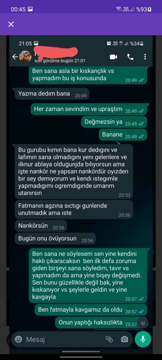 Sizce haksız mıyım, kibirli mi davranıyorum? Konu biraz uzun kusura bakmayın🙏?